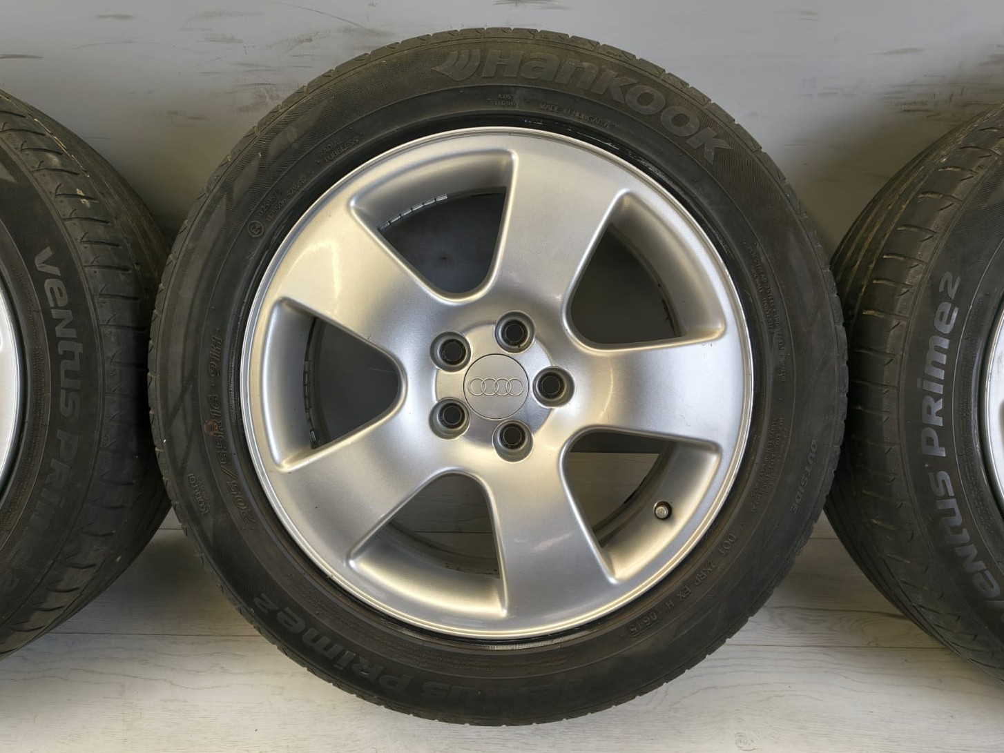 Roti/Jante Audi 5x100 205/55 R16 A3 (8L), A4; VW Golf, Bora, Caddy - imagine 5
