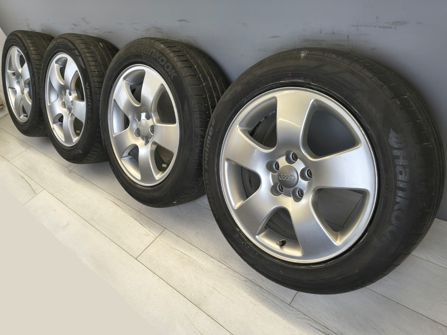 Roti/Jante Audi 5x100 205/55 R16 A3 (8L), A4; VW Golf, Bora, Caddy - imagine 7