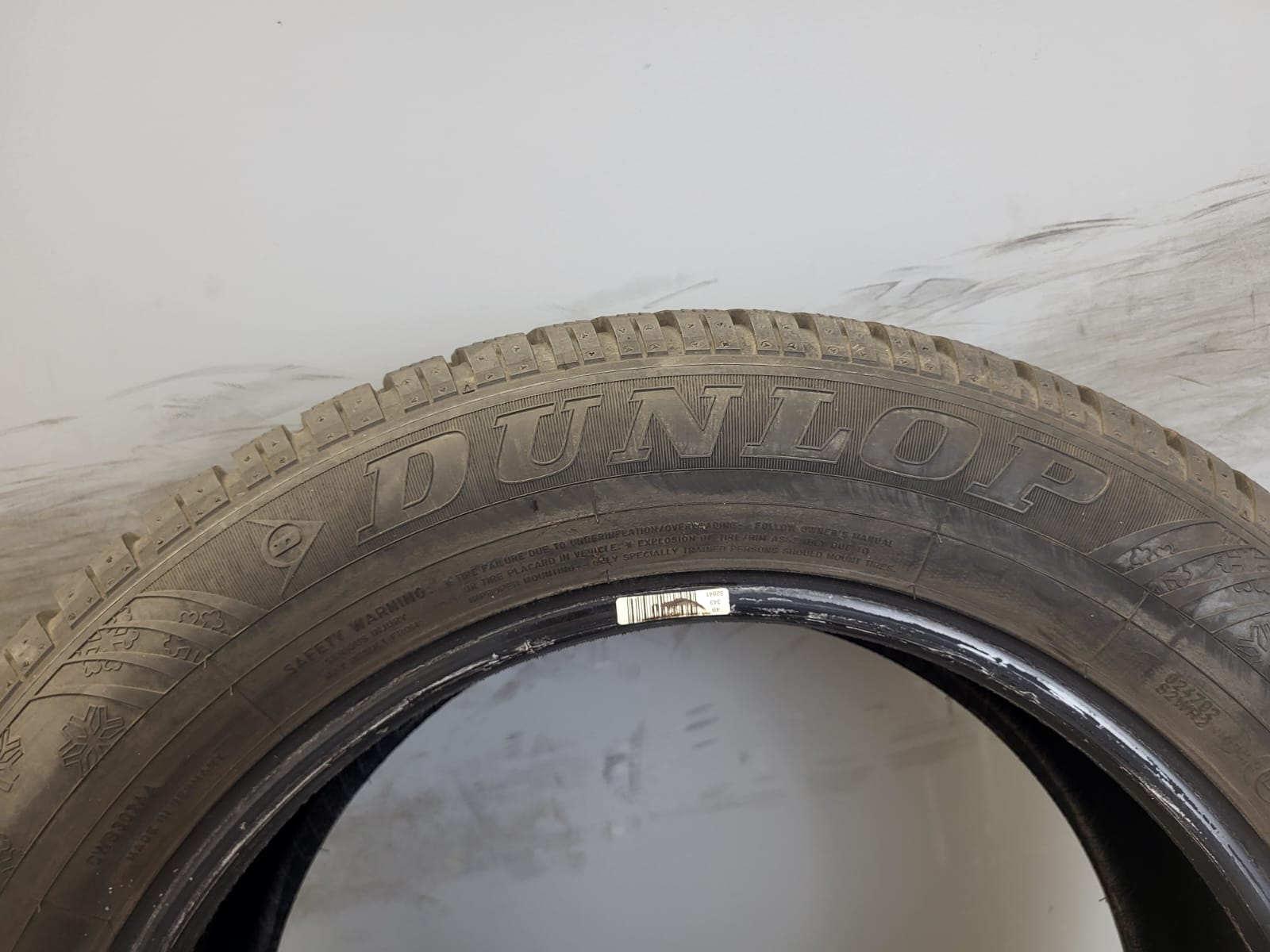 Anvelope 215/60 R17 iarna, Dunlop, DOT 2015 - imagine 4
