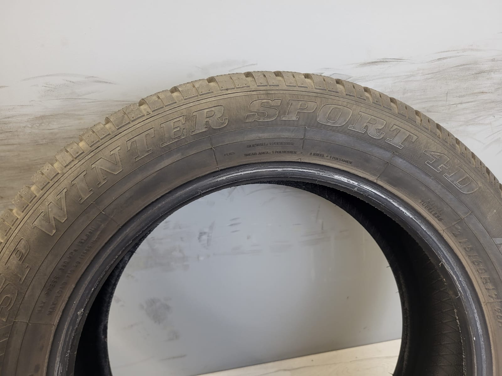 Anvelope 215/60 R17 iarna, Dunlop, DOT 2015 - imagine 5