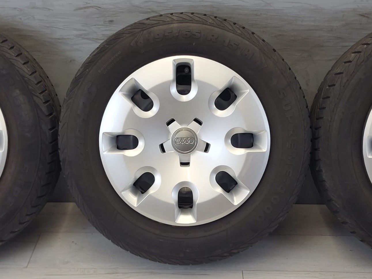 Roti/Jante Otel Audi 5x100 195/65 R15 A3 (8L), A2; VW Golf 4, Bora, Bettle, Polo 9N; Skoda Ocavia I, Fabia; Seat - imagine 4