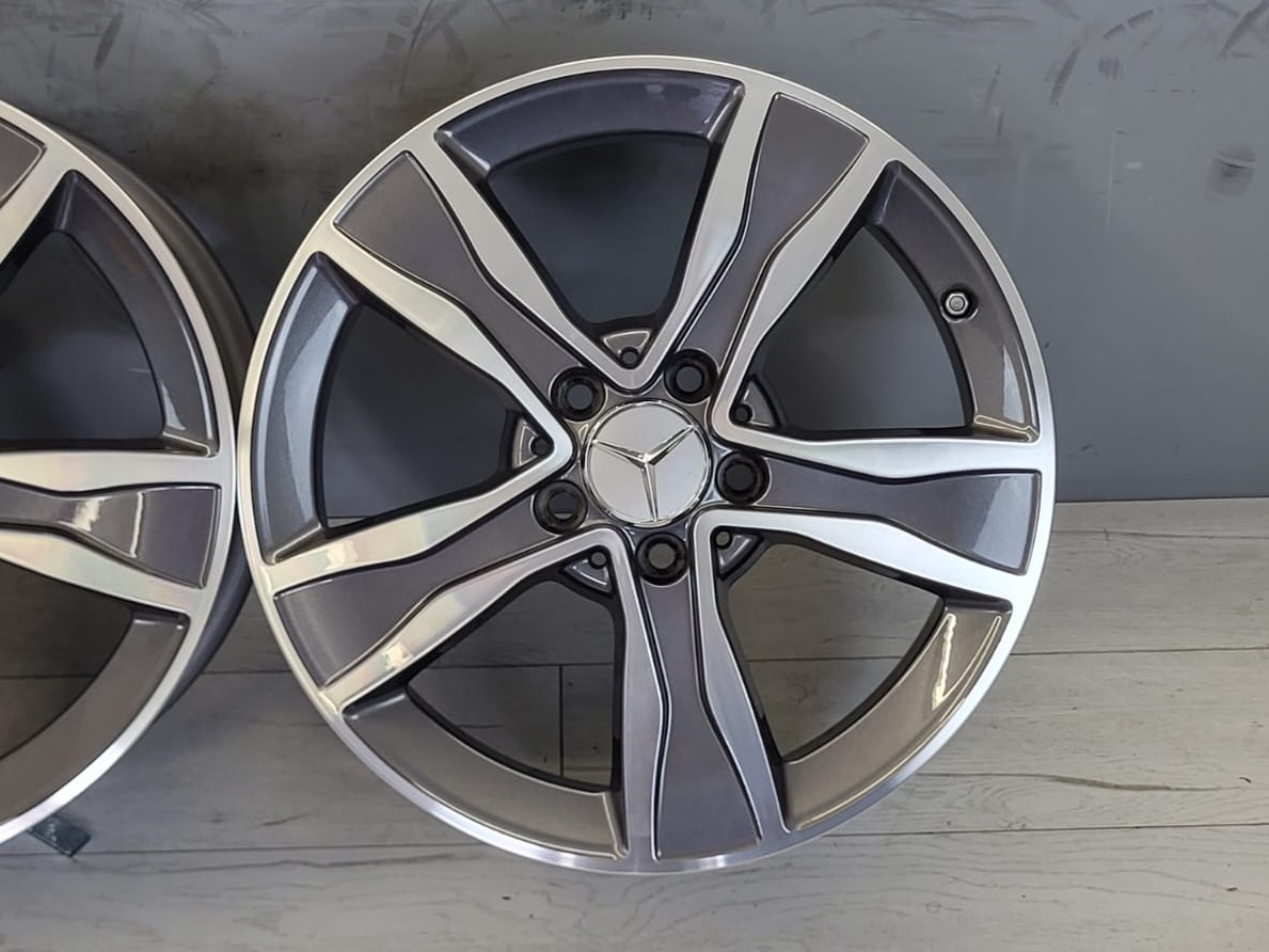 Jante Bicolore Mercedes 5x112 R17 C-Class (W205), A, B, E-Class; VW; Audi;Skoda;Seat - imagine 6