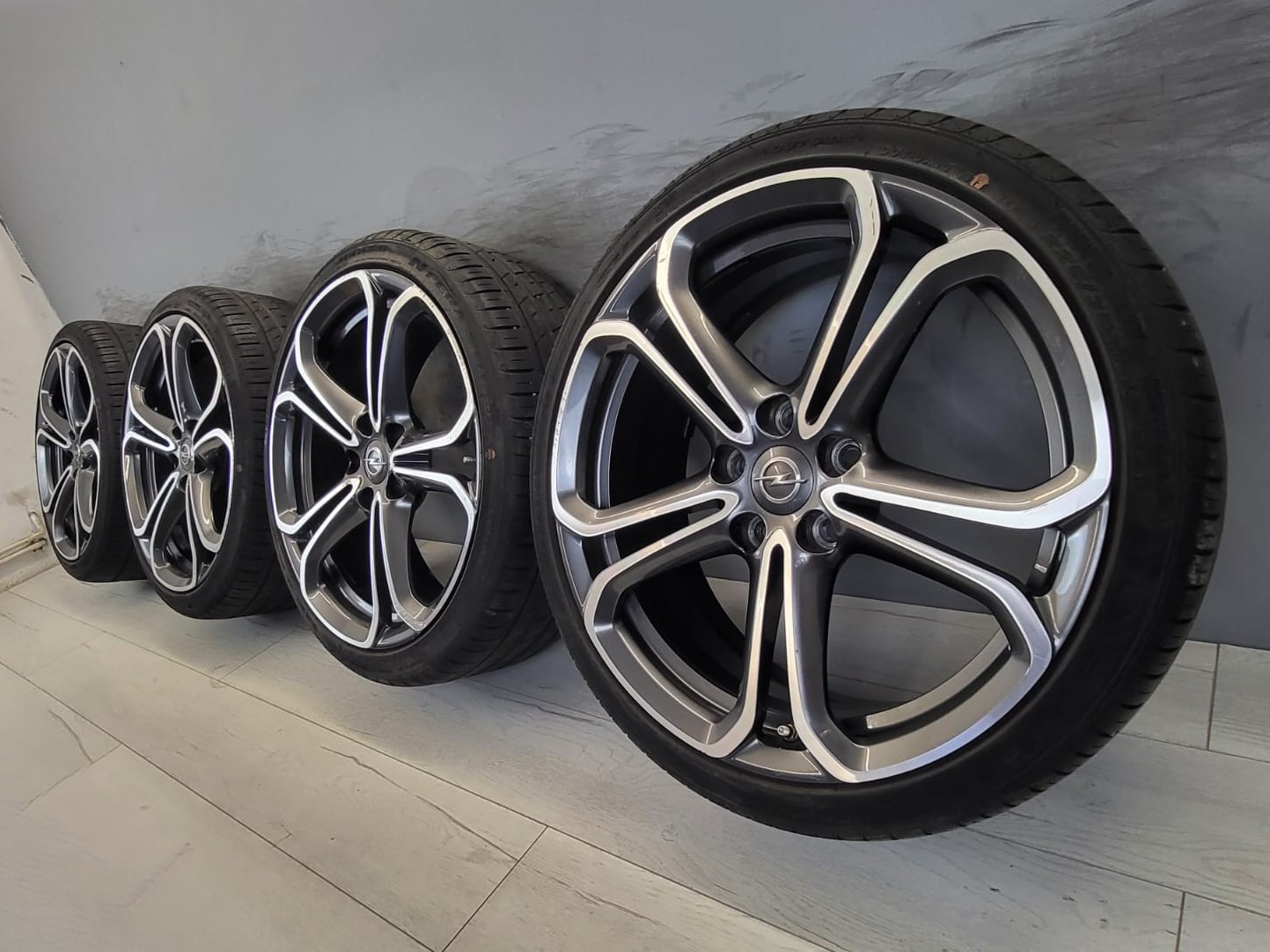 Roti/Jante Bicolore Opel 5x110 225/35 R18 Adam S, Corsa D OPC, Astra (H), Vectra, Zafira; Fiat; Alfa Romeo - imagine 7