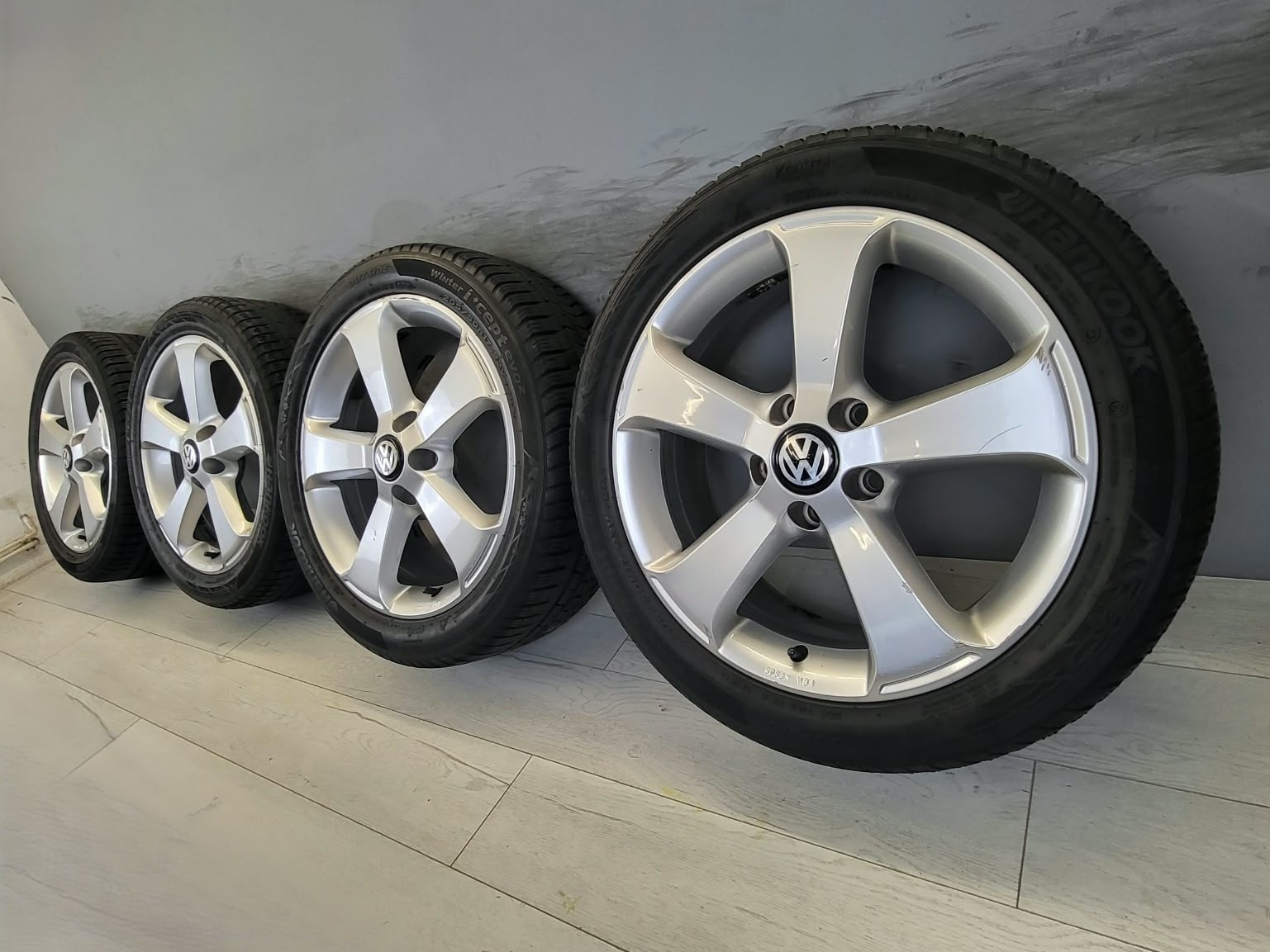 Roti/Jante VW 5x112 205/50 R17 Touran, Golf, Passat, Jetta, Tiguan, Scirocco, EOS, Caddy; Audi; Skoda; Seat - imagine 7