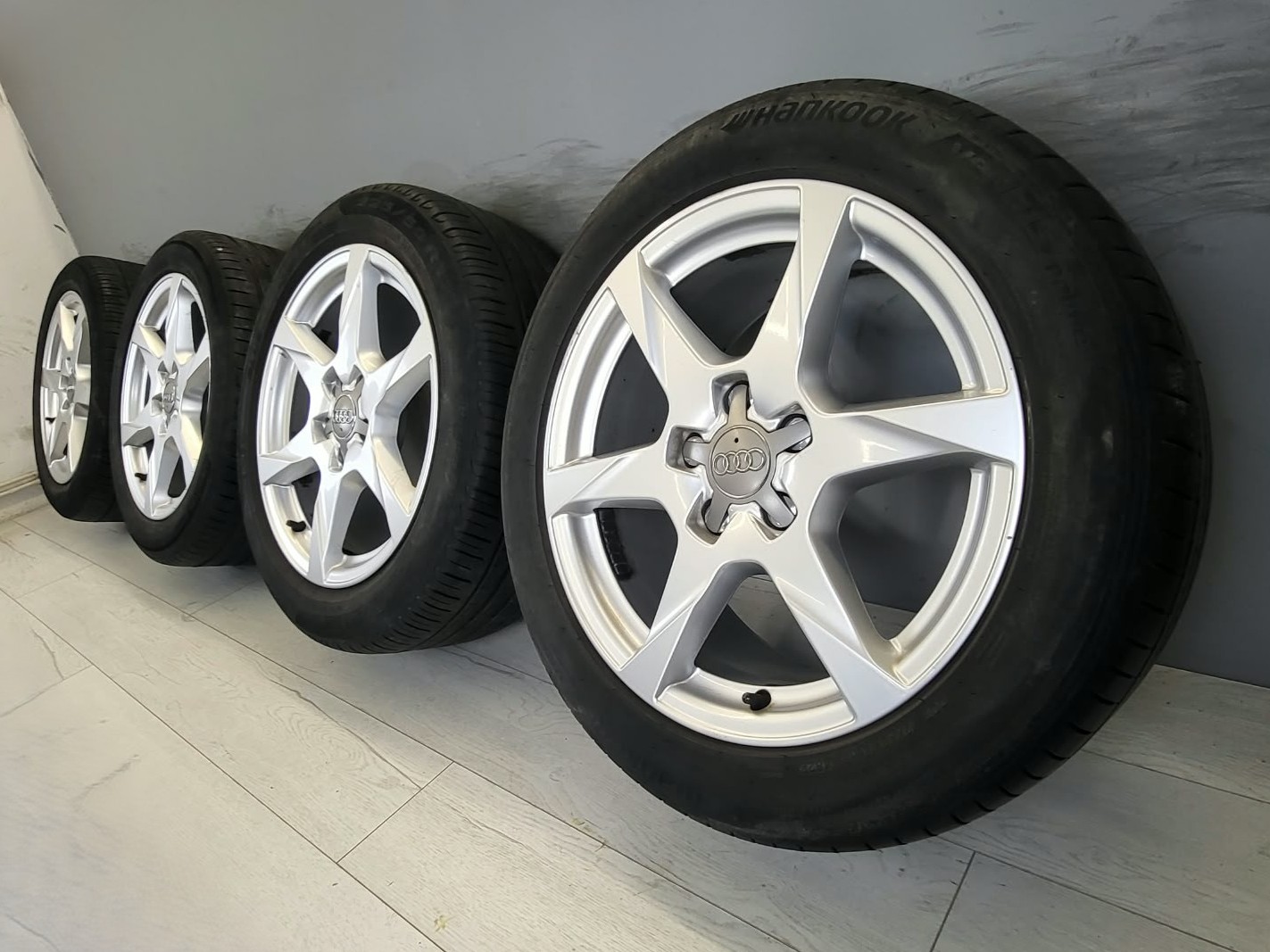 Roti/Jante Audi 5x112 225/50 R17 A4 (B8, B9), A5, A6; Mercedes; VW; Skoda; Seat - imagine 7